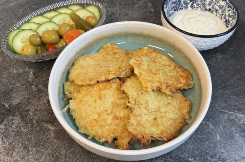Knusprige Kartoffelpuffer