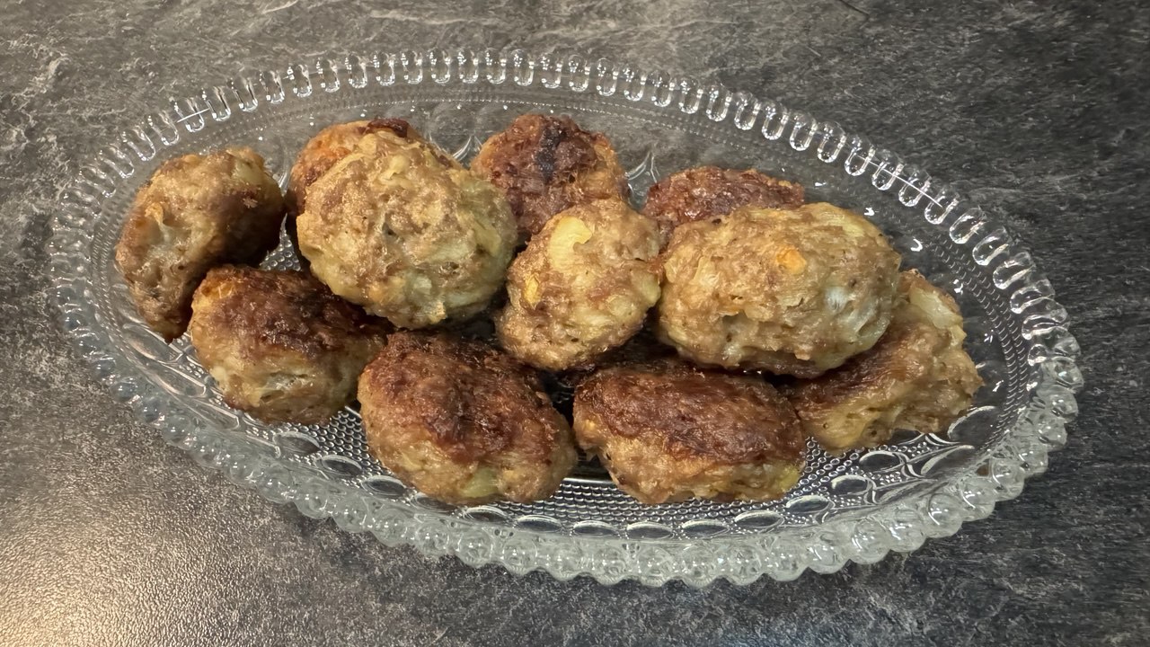 saftige Frikadellen aus dem Ofen
