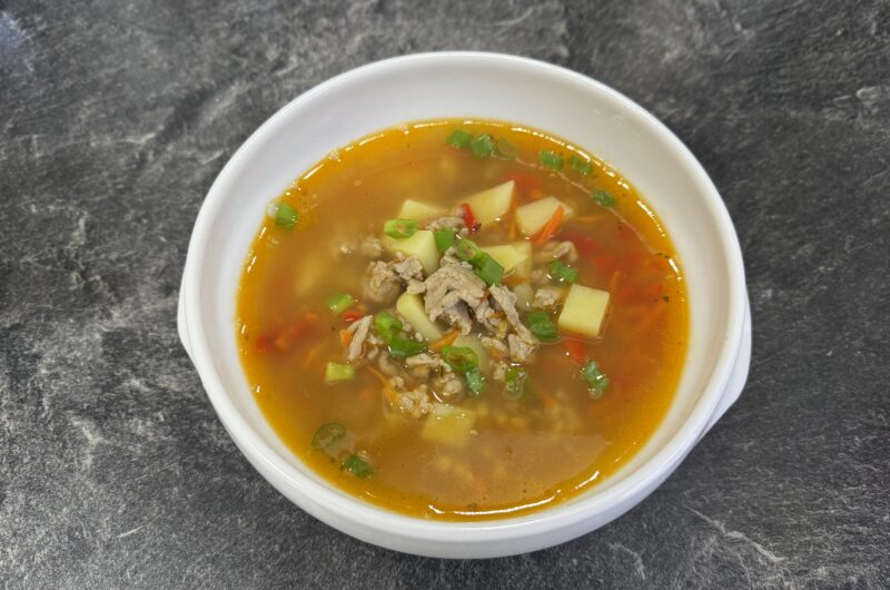 Hack-Kartoffel-Suppe – Schnell